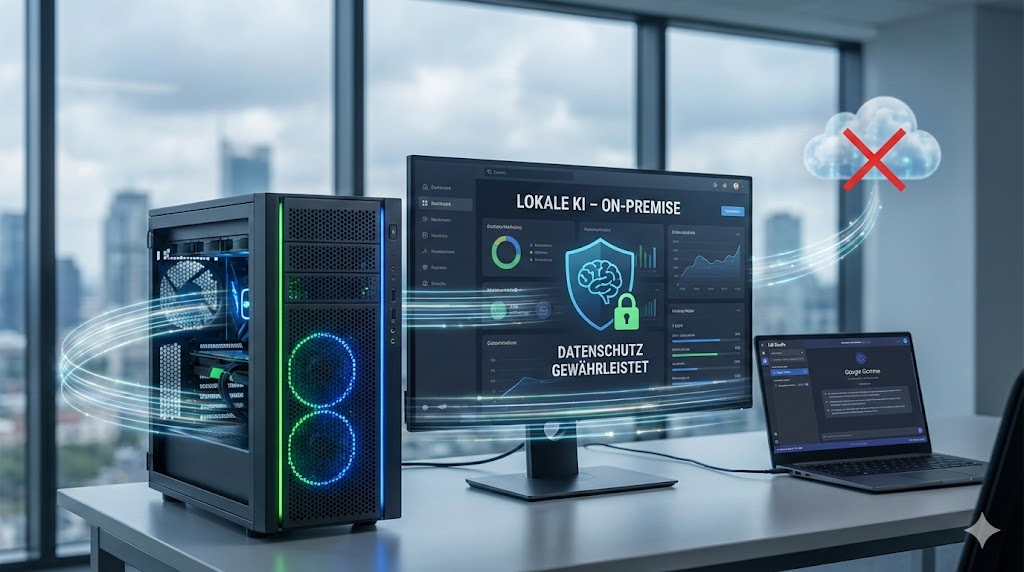 Lokale KI kann diverse Risiken für Firmen reduzieren!
