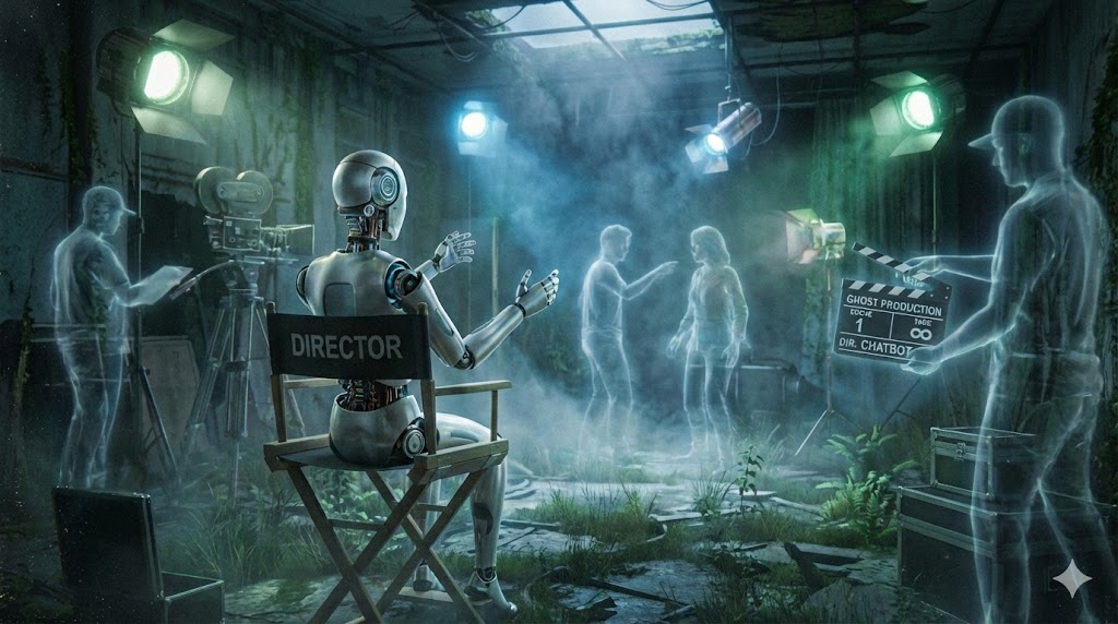 Videoerstellung mit Google Veo 3.1 - als würde man einem Regisseur einflüstern, was passieren soll.