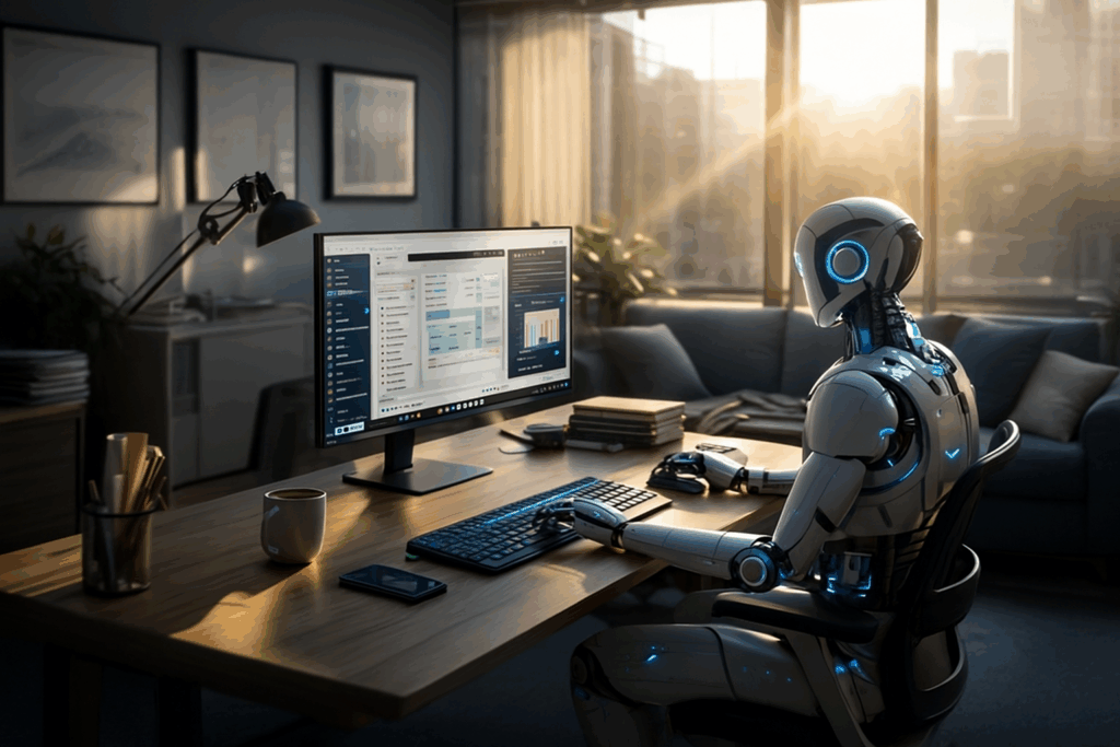 KI Browser können Fleißaufgaben machen, während man Sinnvolleres tut! Bild: ChatGPT