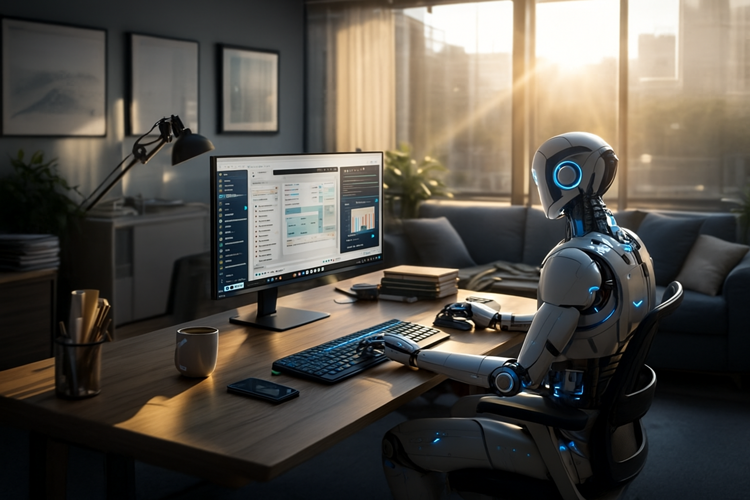 KI Browser können Fleißaufgaben machen, während man Sinnvolleres tut! Bild: ChatGPT