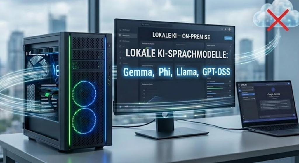 Lokale KI ist eine sichere Lösung zur Nutzung von KI - sowohl für Firmengeheimnisse als auch zur Einhaltung der DSGVO. Bild: Gemini