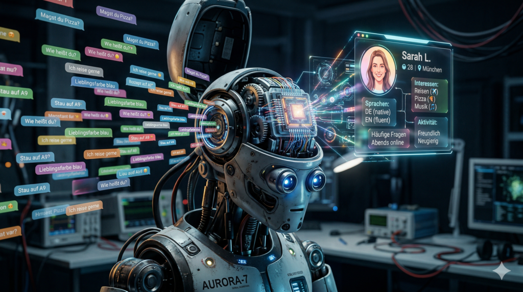 Mit der Gedächtnis-Funktion können Cloud-Anbieter Profile von uns erstellen. Bild: Gemini